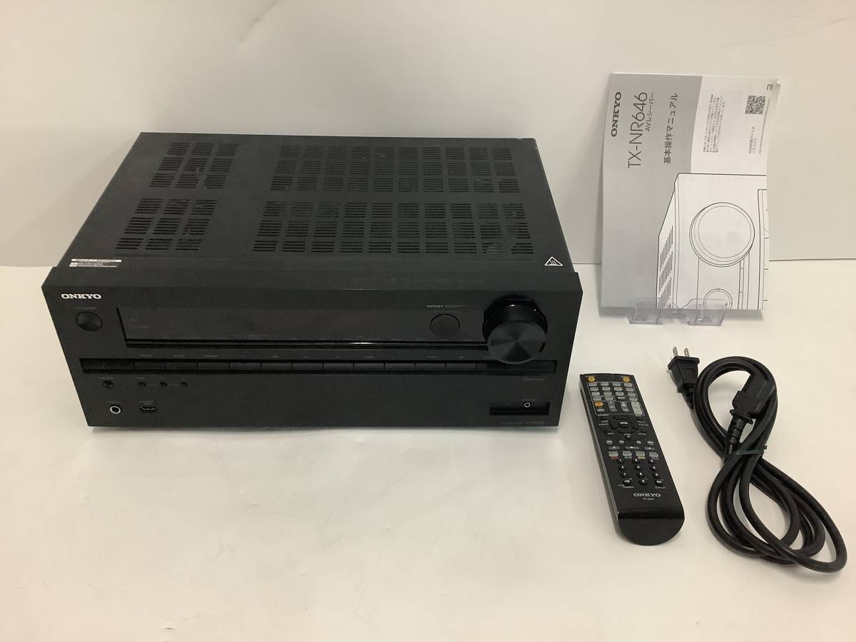 ONKYO 7.2ch対応AVセンター TX-NR646(B) | OBOZ.INFO