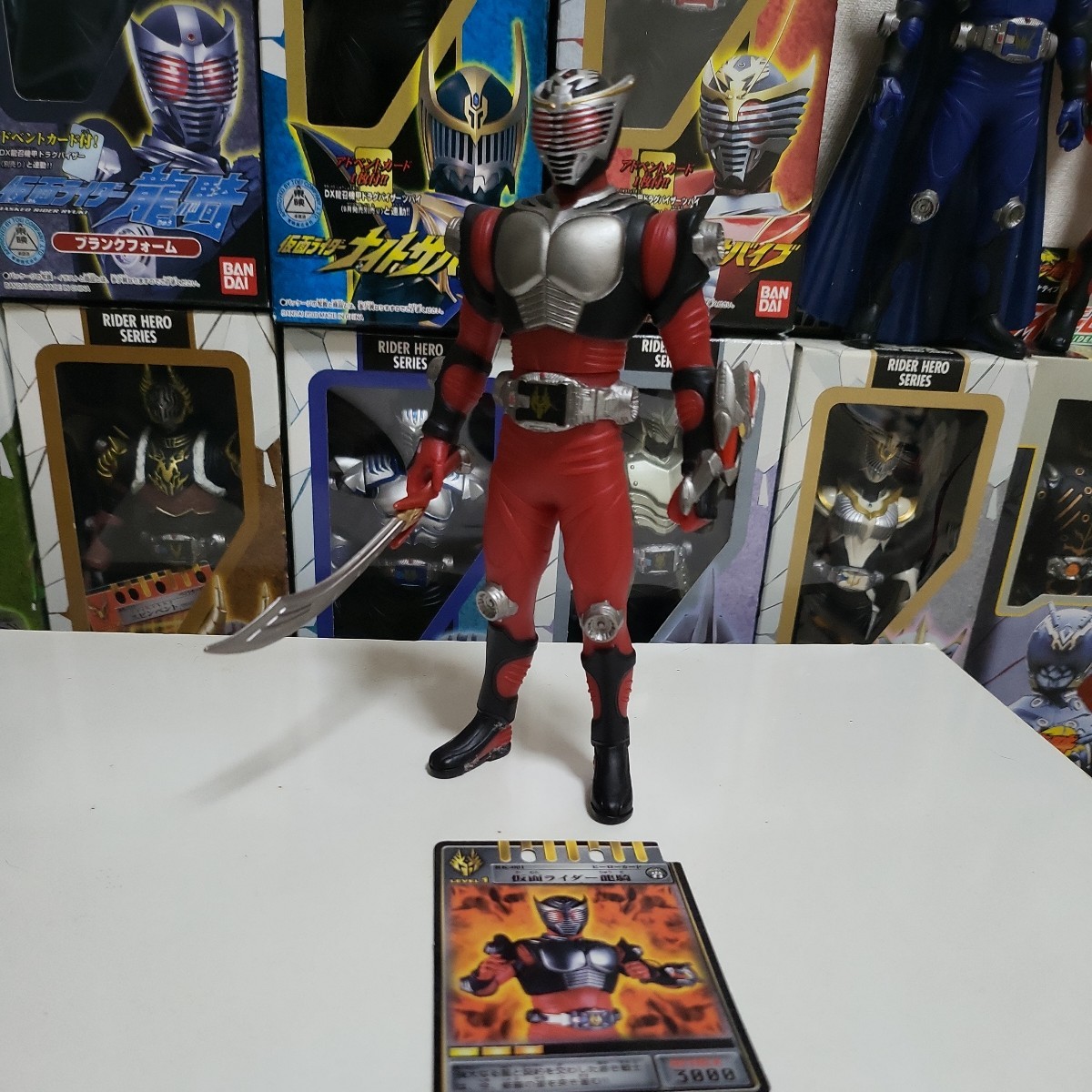 ライダーヒーローシリーズ 仮面ライダー龍騎 ソフビフィギュア