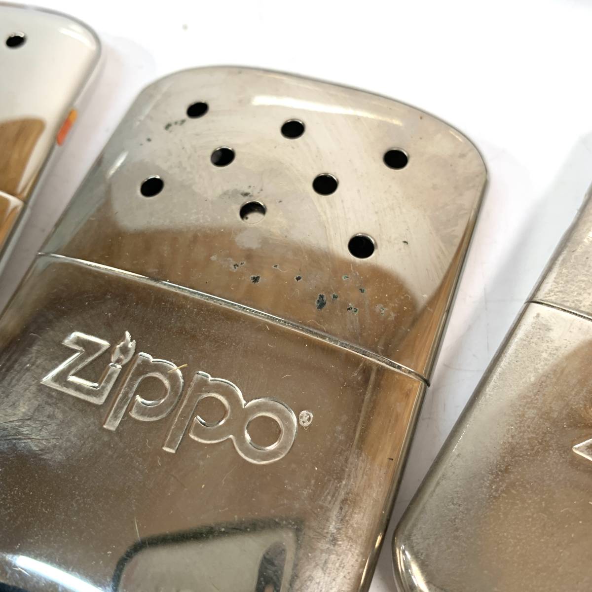 当時物 5点 ナショナル 黄金カイロ ZIPPO ジッポ カイロ HANDY WARMER 