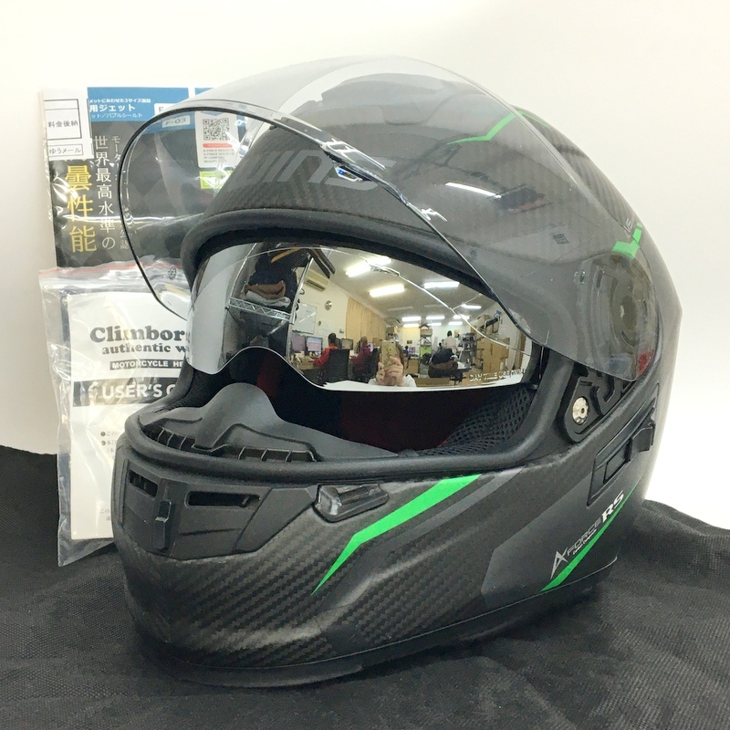 WINS A FORCE RS FLASH typeC フルフェイスヘルメット 2021年製 除菌消臭