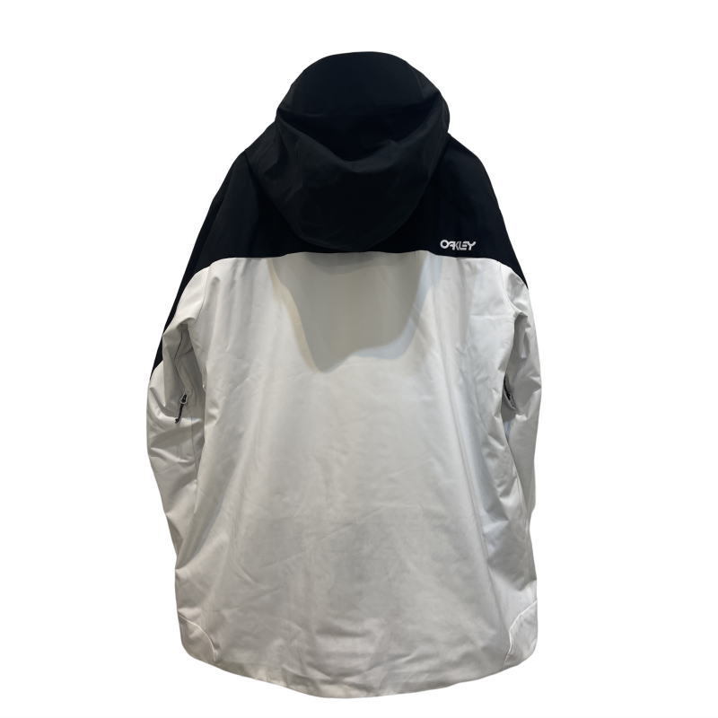 23-24 OAKLEY TNP TBT SHELL JKT WHITE BLACK Mサイズ メンズ