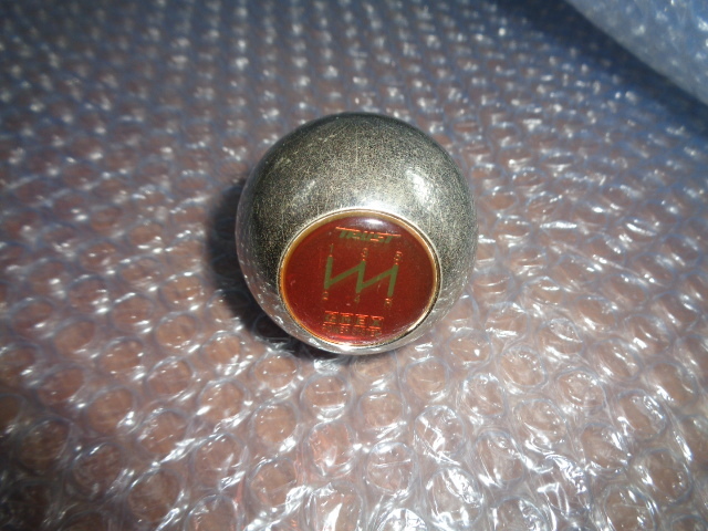 当時物 日産 TRUST GREX POWER SYSTEM 5速MTシフトノブ M10×1.25 シルビア スカイライン 180SX R32 R33 R34 トラスト 