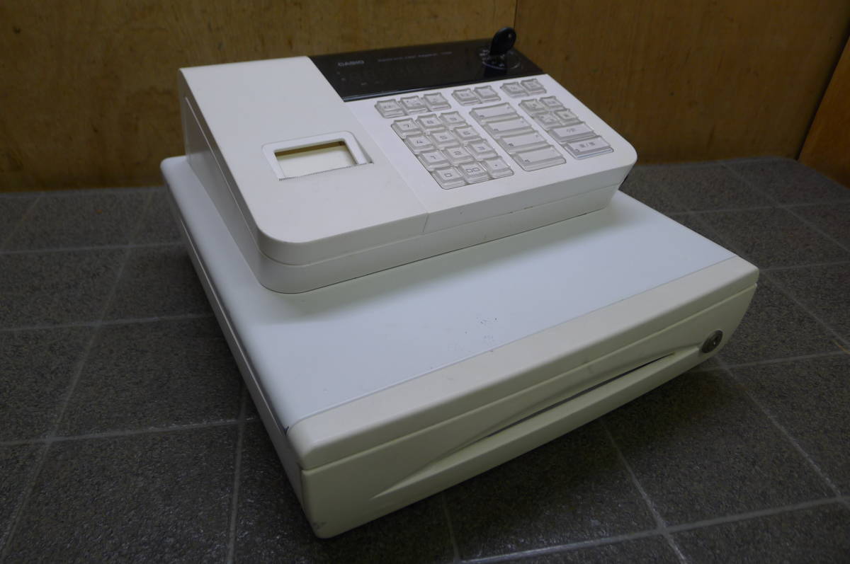 II439 CASIO 電子レジスター 110ER 100V 業務 店舗 入出金管理 事務