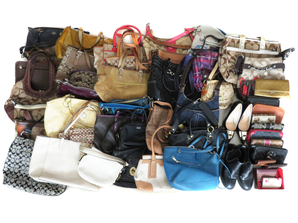COACH 美品バッグ財布まとめ売り 2026年最新Yahoo!オークション -コーチ まとめの中古品・新品 バッグ