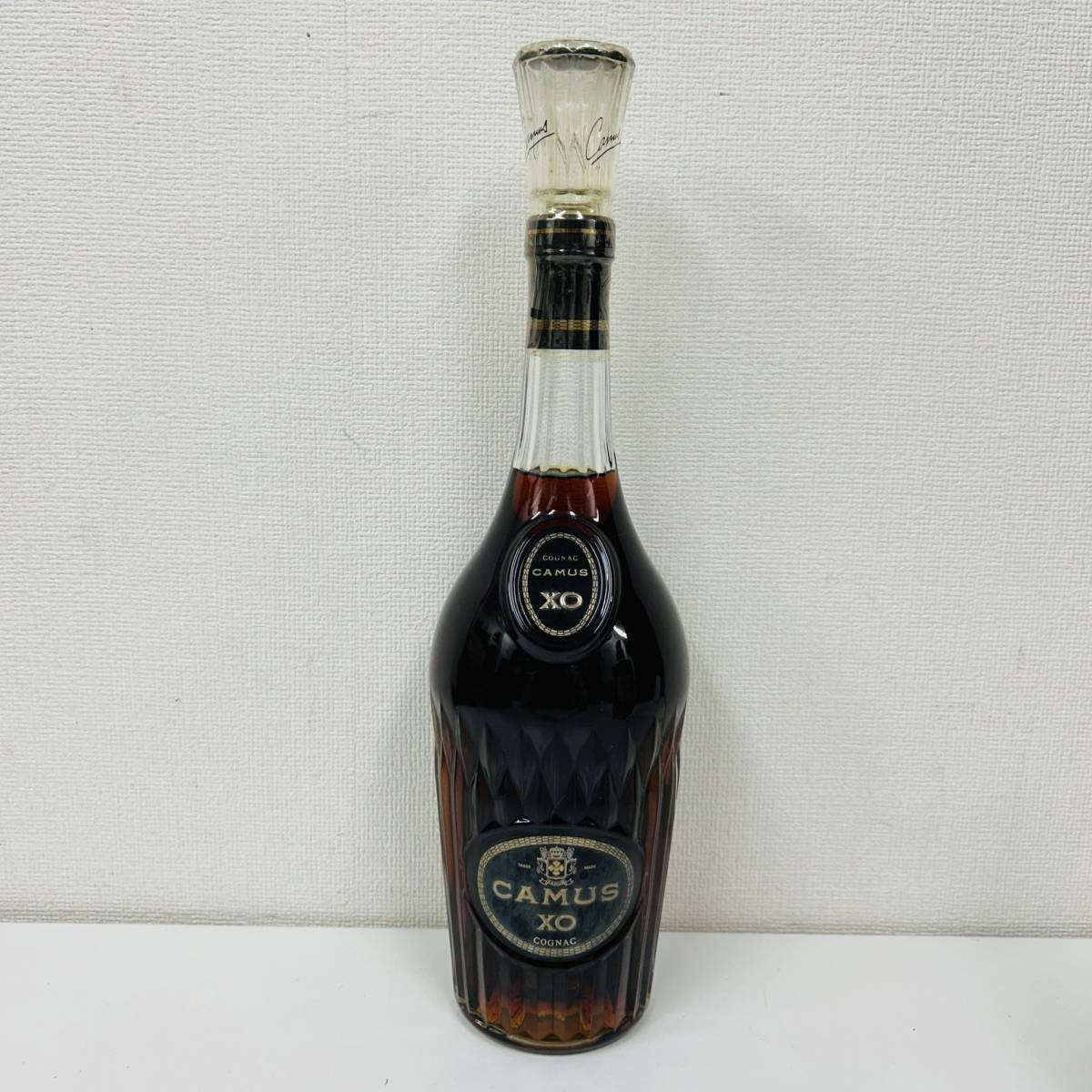 K-24232】1円～！未開栓 CAMUS XO ロングネック ブラックラベル 700ml