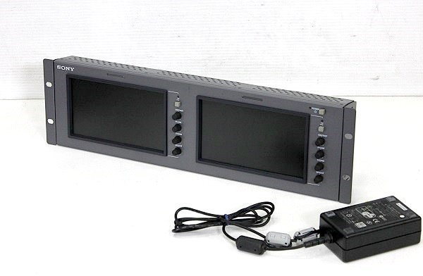SONY/ソニー 7型2連 業務用液晶モニター○LMD-7220W 中古 訳あり SONY