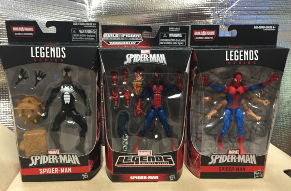 未開封12体セット] マーベルレジェンド スパイダーマン ムーンナイト 