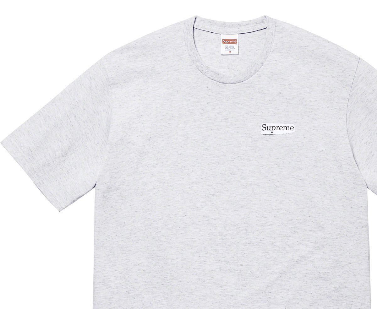 XL】【新品未使用】Supreme Blowfish Tee Ash Gray グレー Tシャツ 