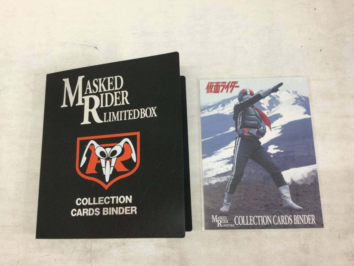 仮面ライダー バインダー 新案カード 全64種 リミテッドボックス 43】仮面ライダー リミテッドボックス コレクションカードバインダー