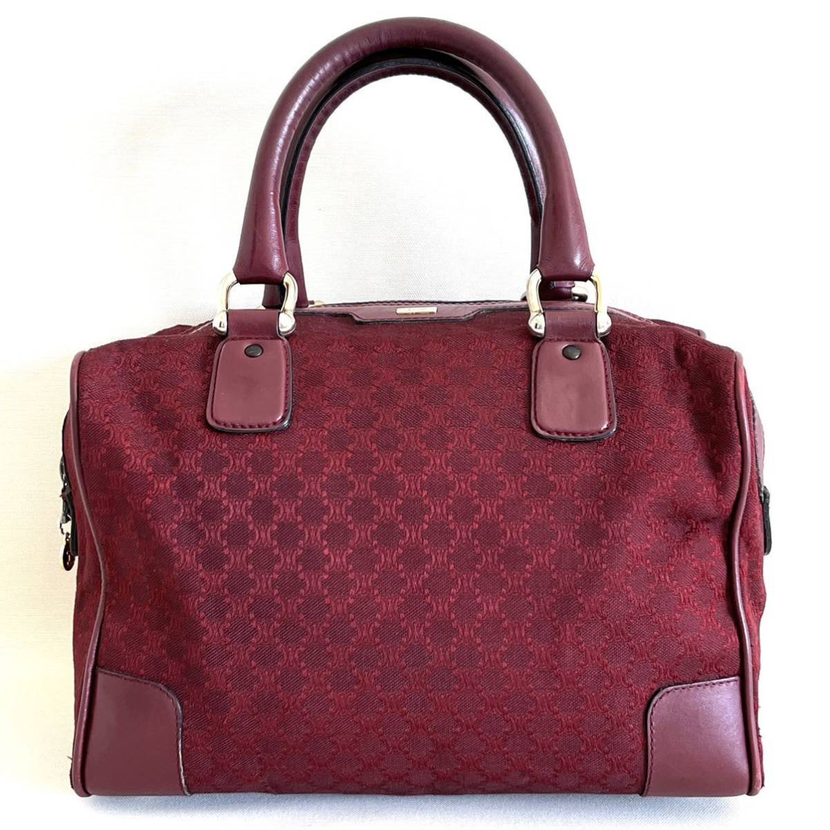 CELINE セリーヌ ヴィンテージ ミニボストンバッグ ハンドバッグ