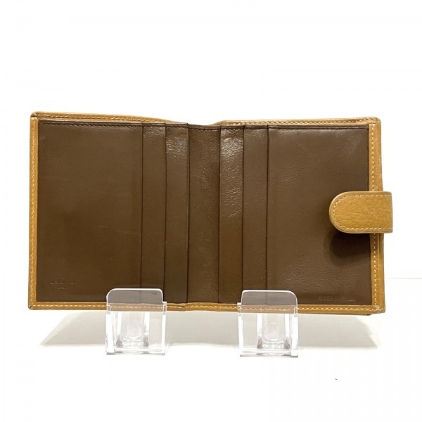 LOEWE ロエベ LOEWE 2つ折り財布 - レザー ライトブラウン 財布