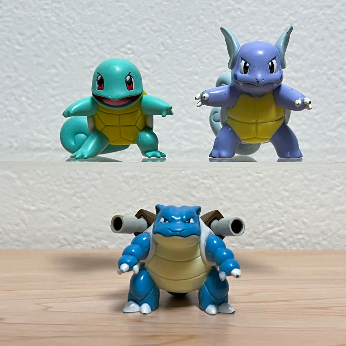 ゼニガメ カメール カメックス 3体セット モンコレ モンスター