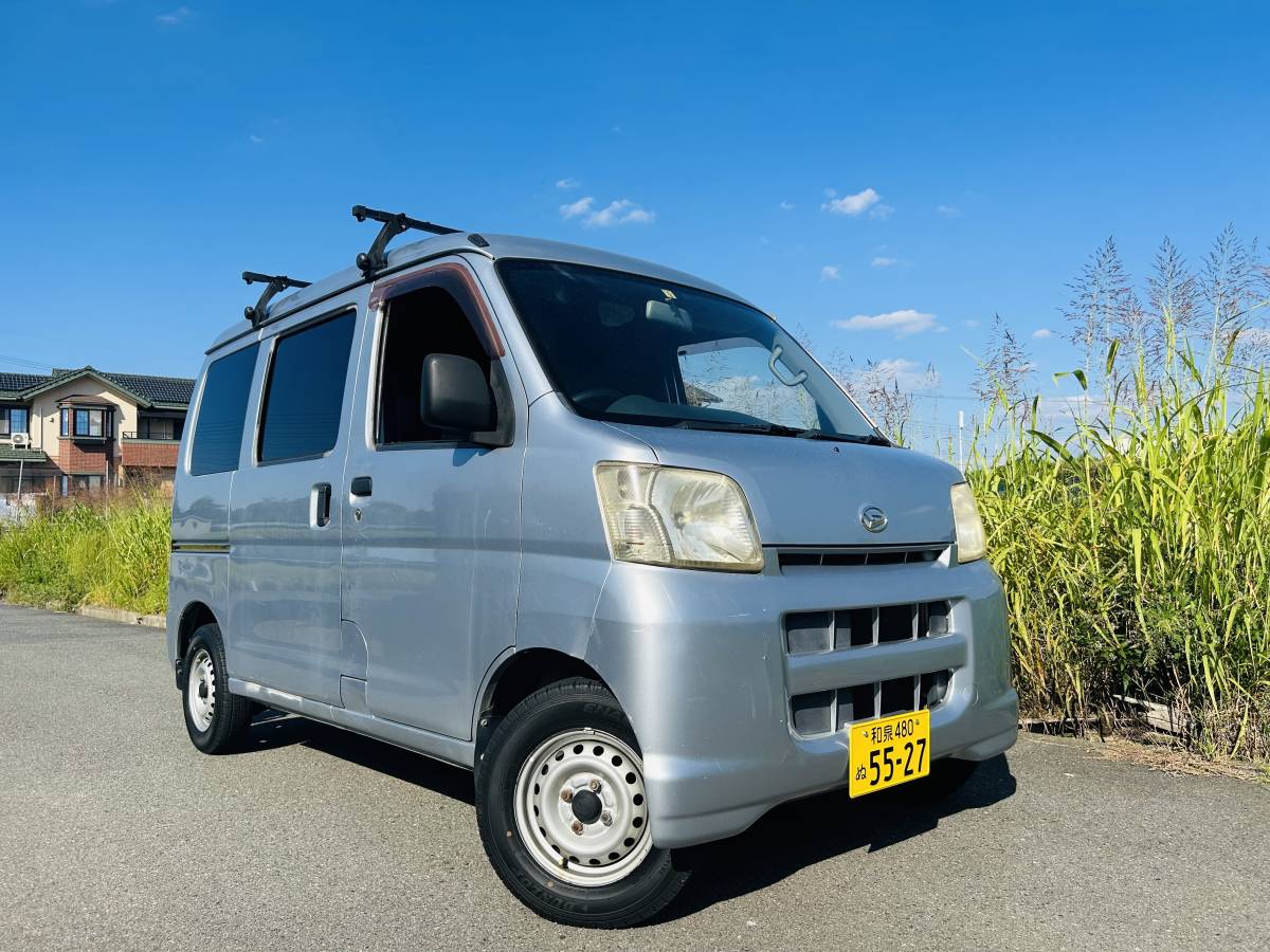 1円スタート 車検付 ハイゼットカーゴ S320V ナビ 4ナンバー 大阪発 