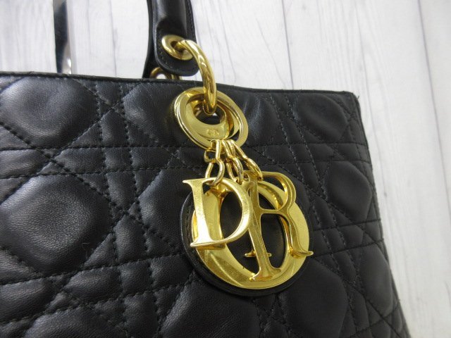 極美品 Christian Dior クリスチャン ディオール レディディオール