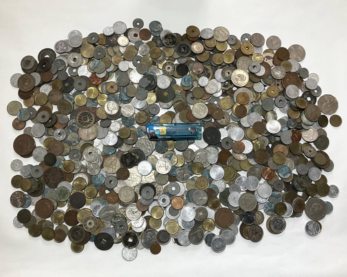 Yahoo!オークション ヨーロッパ の落札相場・落札価格 (硬貨) 世界 未選別 旧家蔵出し//世界のコイン アメリカ アジア ヨーロッパ(日本含む)//外国銭 古銭 硬貨 銀貨 銅貨 穴銭 他 まとめて2.8㎏//貴重希少品★サ