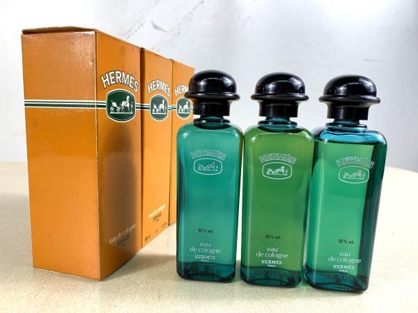 ◆EW51 エルメス 香水 3点まとめ　オーデコロン　HERMES　7456　eau de cologne◆N