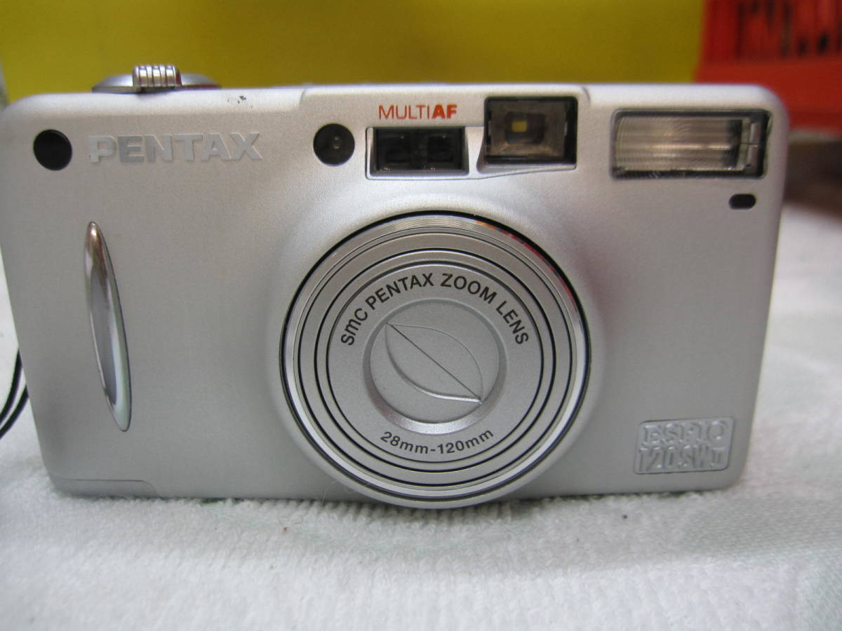 ◇ 【ジャンク】 PENTAX フィルムカメラ 120SW2 カメラ 見た目キレイ