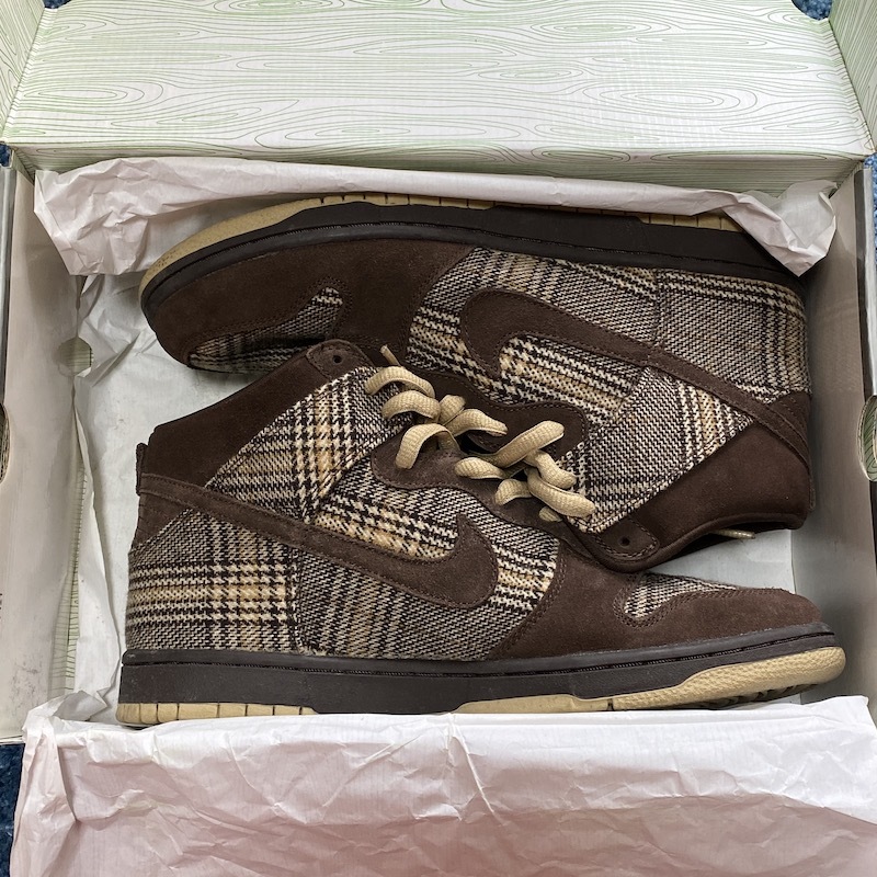 NIKE SB DUNK HIGH PRO SB TWEED US11 29cm 305050-223 ナイキエスビー 