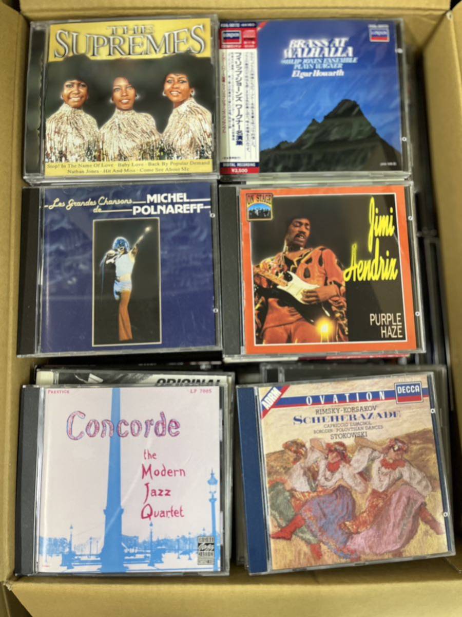 洋楽系 CD 転売 まとめ売り 約2000枚大量 200キロ超 20箱 HM