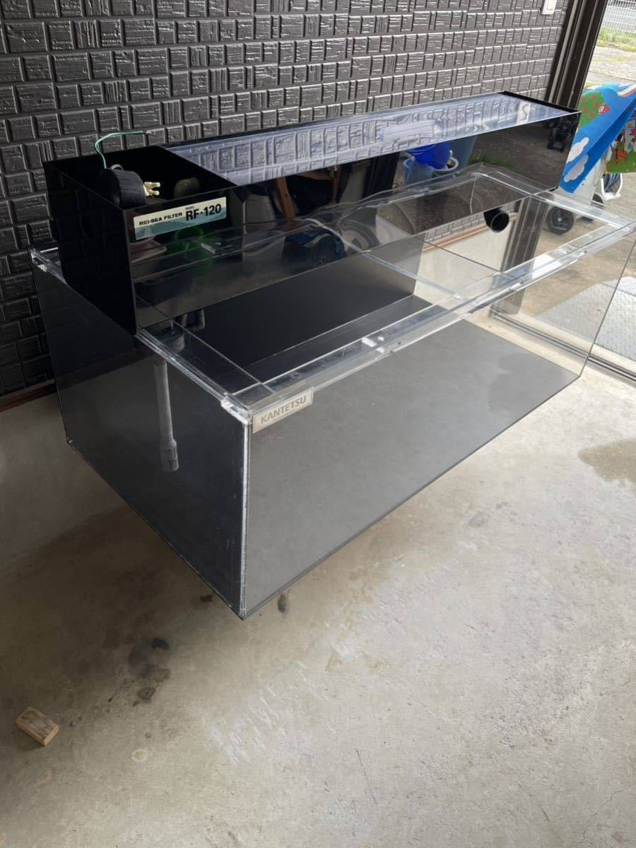 大型水槽 美品 1200×600×700 引き取り