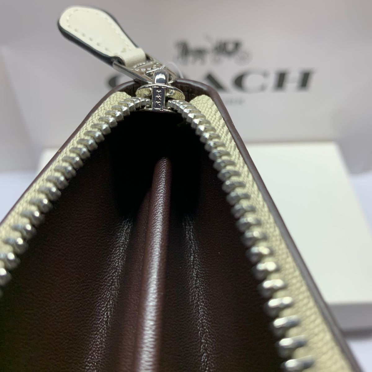 COACH 新品箱付き 長財布 F29380シグネチャー ディズニー ミニーマウス 