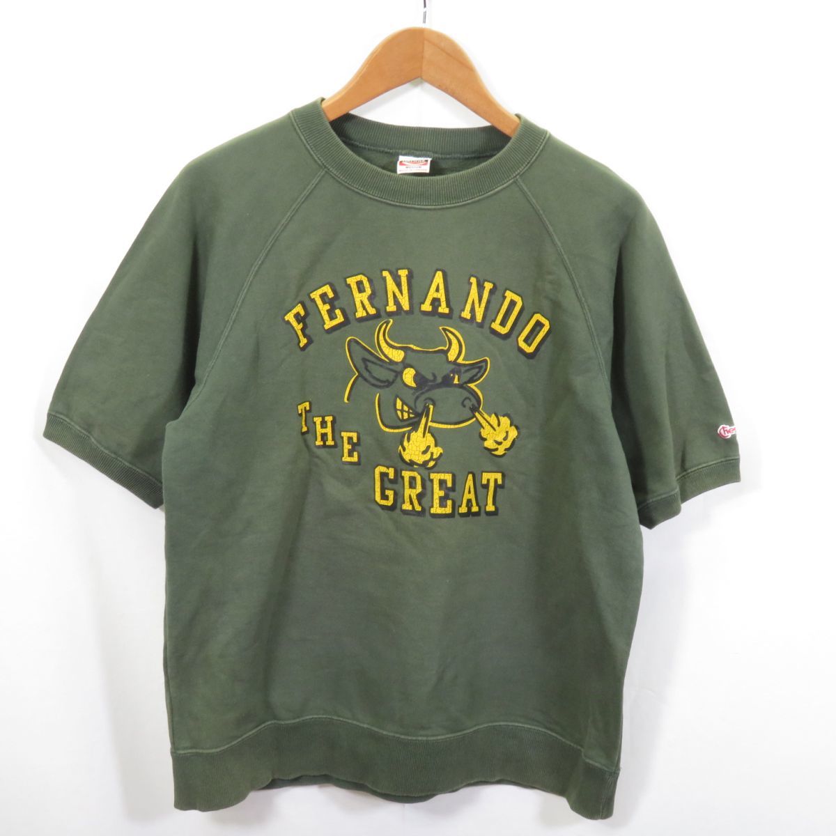 CHESWICK カナダ製 半袖 スウェットシャツ トレーナー sizeM/チェスウィック　1001