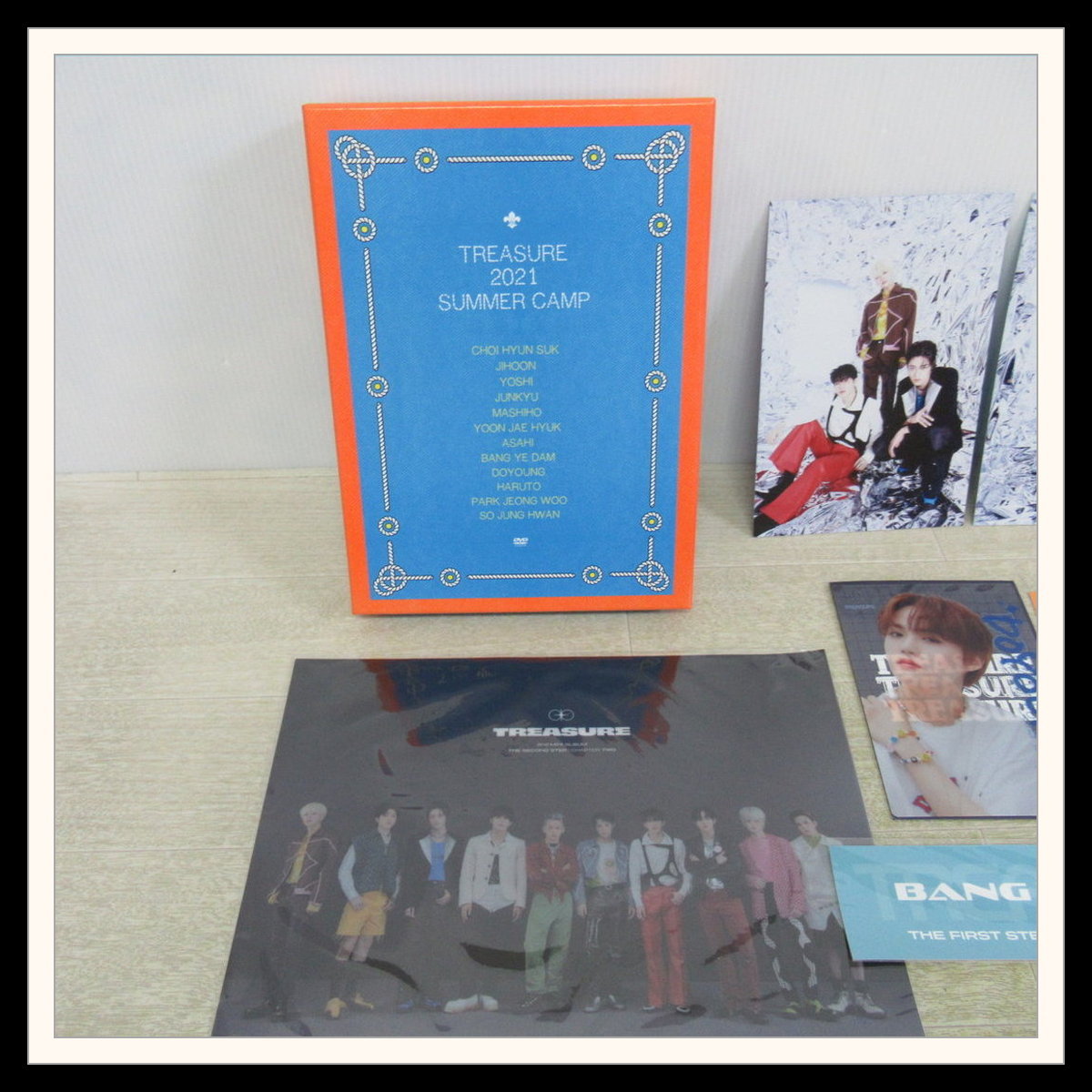 ▽TREASURE 2021 SUMMER CAMP シーグリ DVD/Pontaカード/トレカ/TRUZ