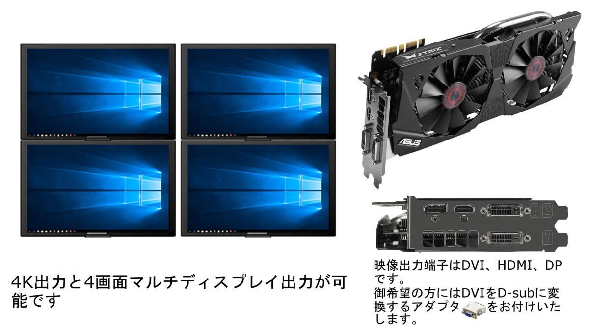 【大容量ゲーミングPC】i7-4790 GTX970 HDD2T メモリ16GB 大容量ゲーミングPC】i7-4790 GTX970 HDD2T メモリ16GB 【公式通販】