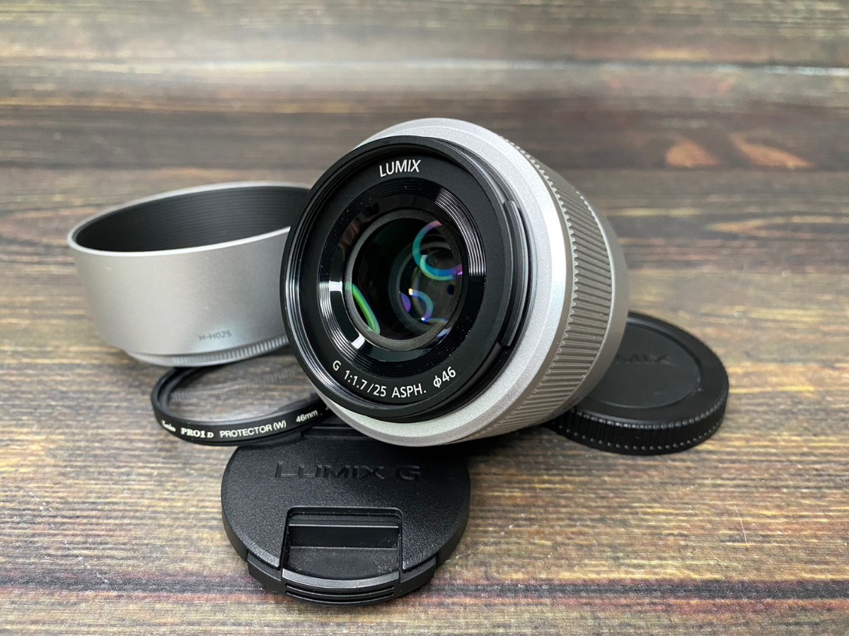 新作登場，大得価 Panasonic パナソニック LUMIX G 25mm F1.7 単焦点