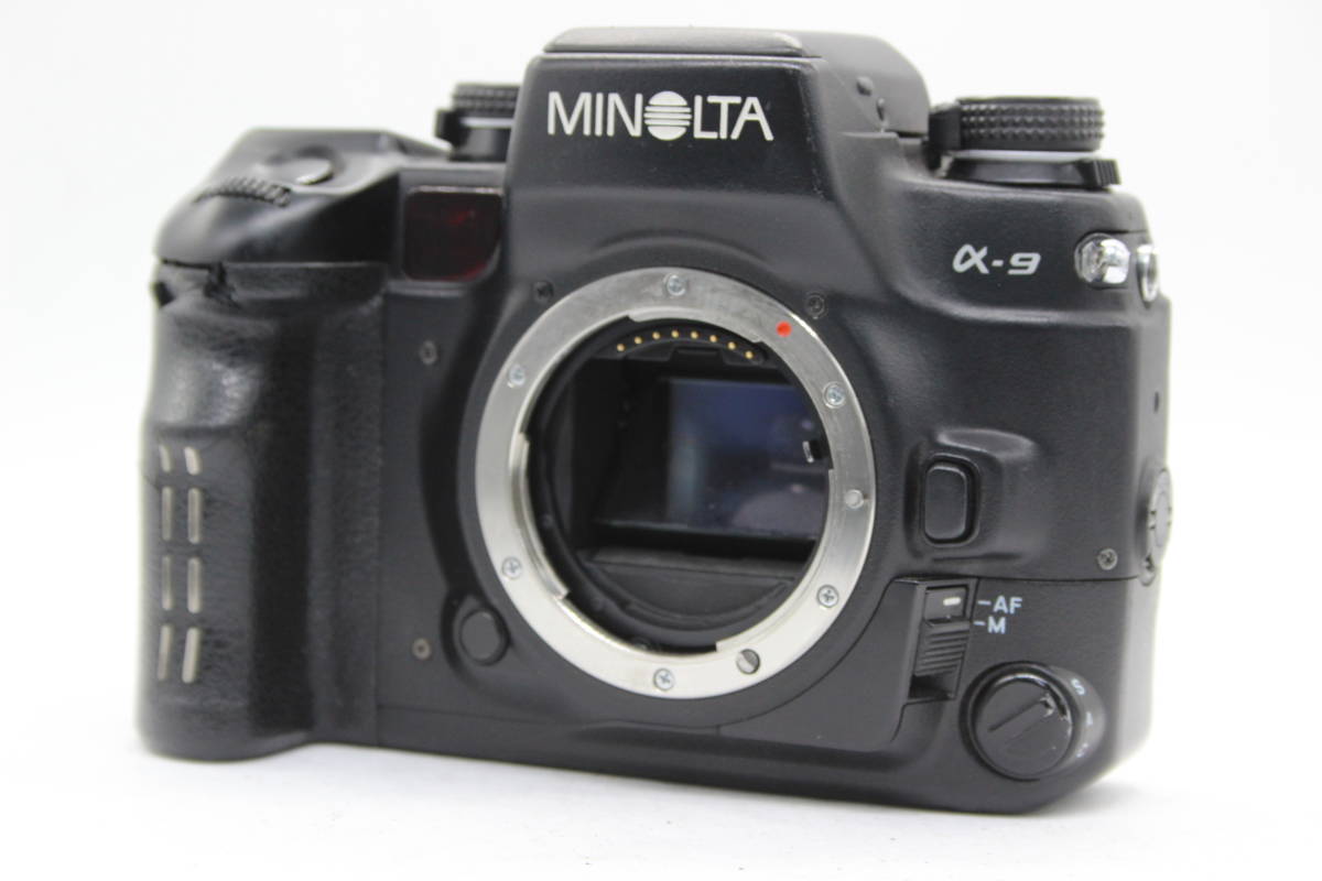 【返品保証】 ミノルタ Minolta α-9 ブラック ボディ s1076