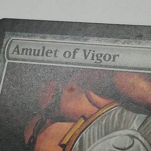 sD801o [人気] MTG Amulet of Vigor 精力の護符 ワールドウェイク WWK