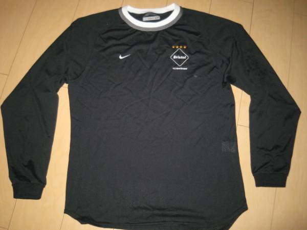 FCRB soph×nike DRI-FIT長袖ゲームシャツ M 　ブラック