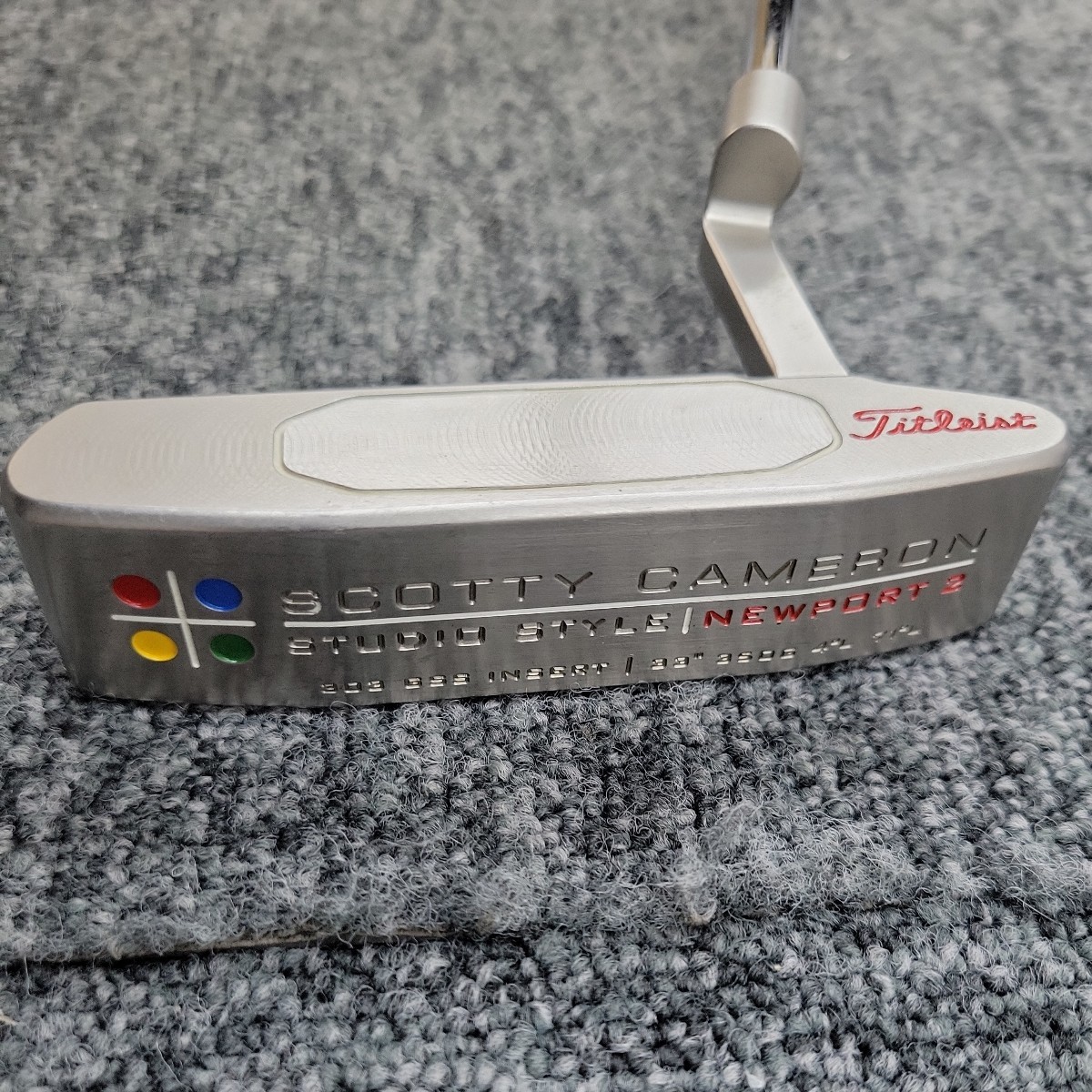81951。SCOTTY CAMERON スコッティキャメロン NEWPORT2 ニューポート2 パター 33インチ カバー付き