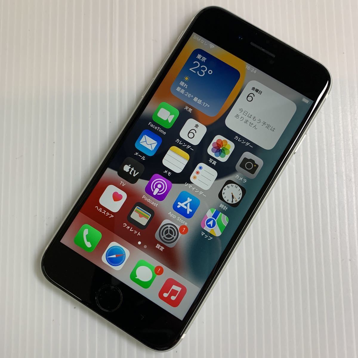 【安心補償】【SIMフリー】Apple iPhoneSE 第2世代 128GB　1006-102