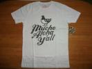 PIDGIN ORANGE ピジンオレンジ【MUCHO ALOHA Y'ALL TEE】白 M