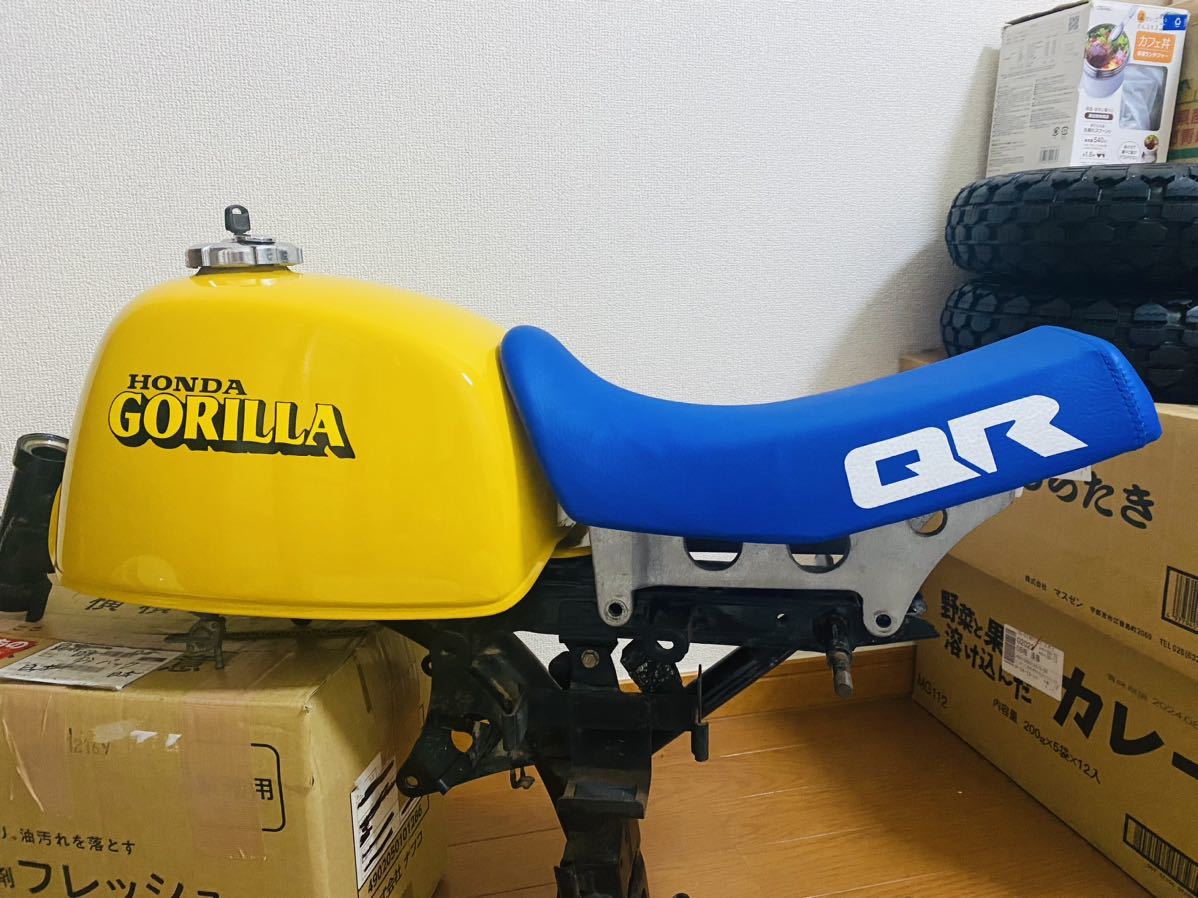 ホンダ ゴリラ 用 qr50純正シート武川ステー QR50 当時物 ホンダQR50
