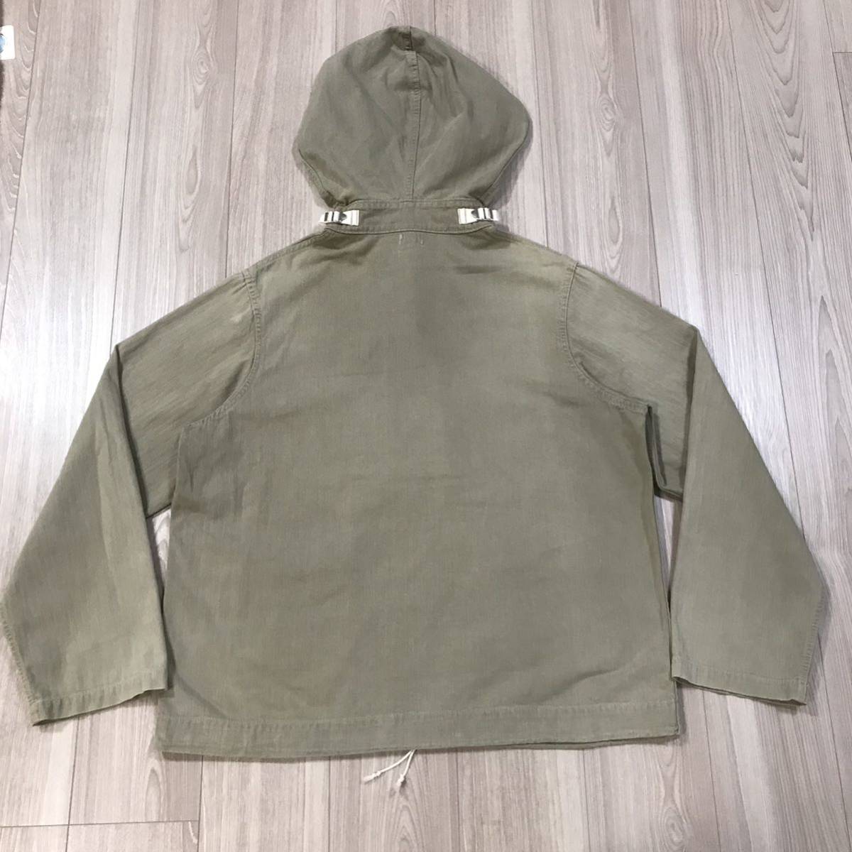 WAREHOUSE U.S. NAVY PULLOVER GUNNERS PARKAウエアハウス ミリタリー 