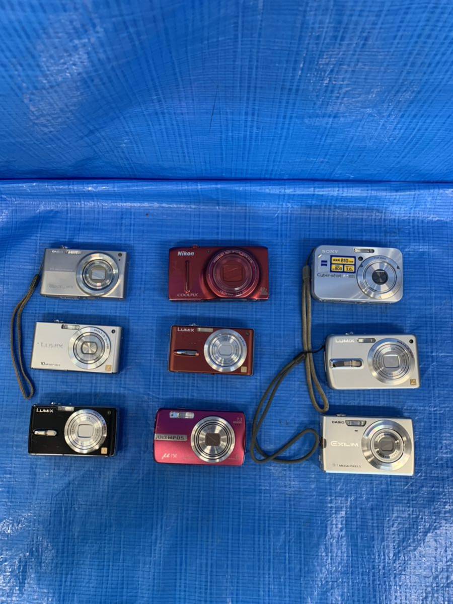 爆買い，本物保証 NO.1086.60..CASIO SONY OLYMPUS Nikon Panasonic などデジタルカメラ まとめ 9台 欠品破損あり 動作未確認 現状ジャンク品(その他)｜売買されたオークション情報、yahooの商品情報をアーカイブ公開 - オー その他