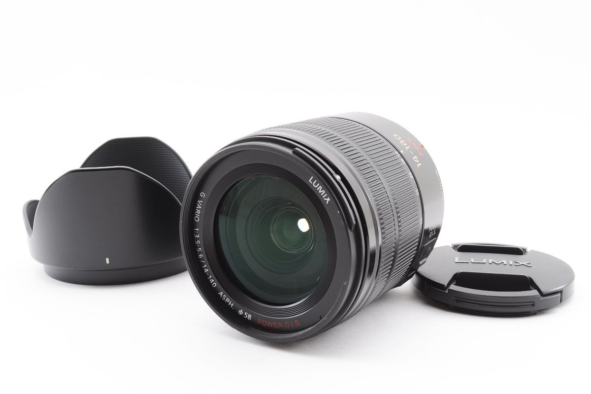 美品 Panasonic パナソニック LUMIX G VARIO 14-140mm F3.5-5.6 ASPH. POWER O.I.S.