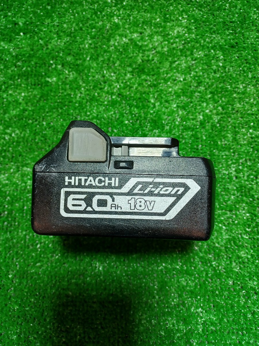 【中古品】HiKOKI(旧日立工機) 18v6.0Ahリチウムイオン電池 BSL1860 電動工具/IT24VSFRFZV7