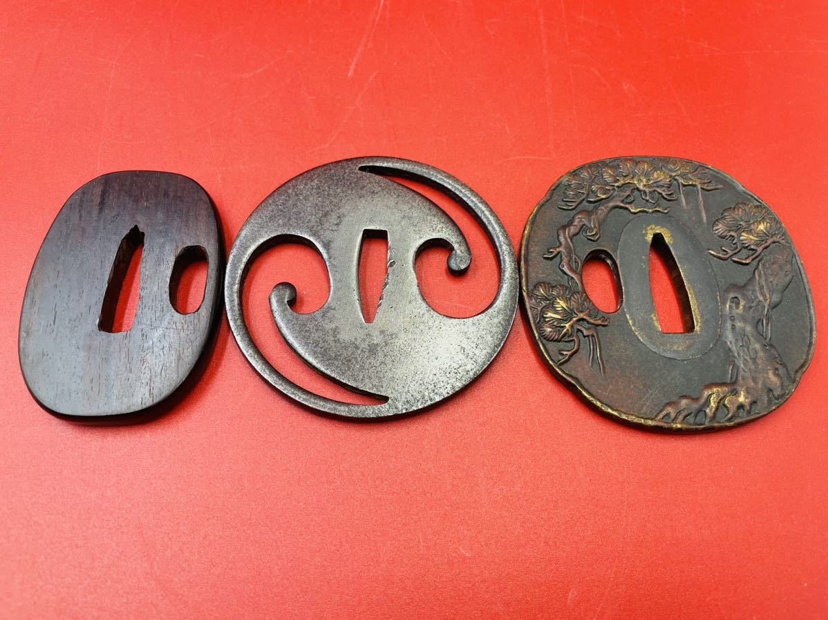 刀 鍔 刀装具 武具 3点まとめて