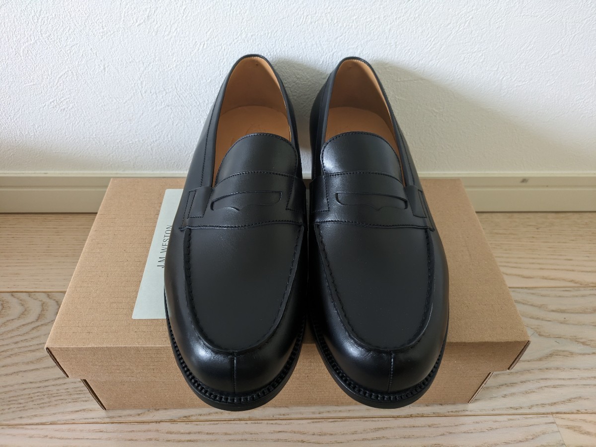 ※未使用品　J. M.WESTON 180 SIGNATURE LOAFER　9E