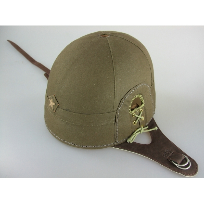日本軍 WW2 戦車兵 ヘルメット 夏用 レプリカ 夏用 旧日本陸軍戦車帽
