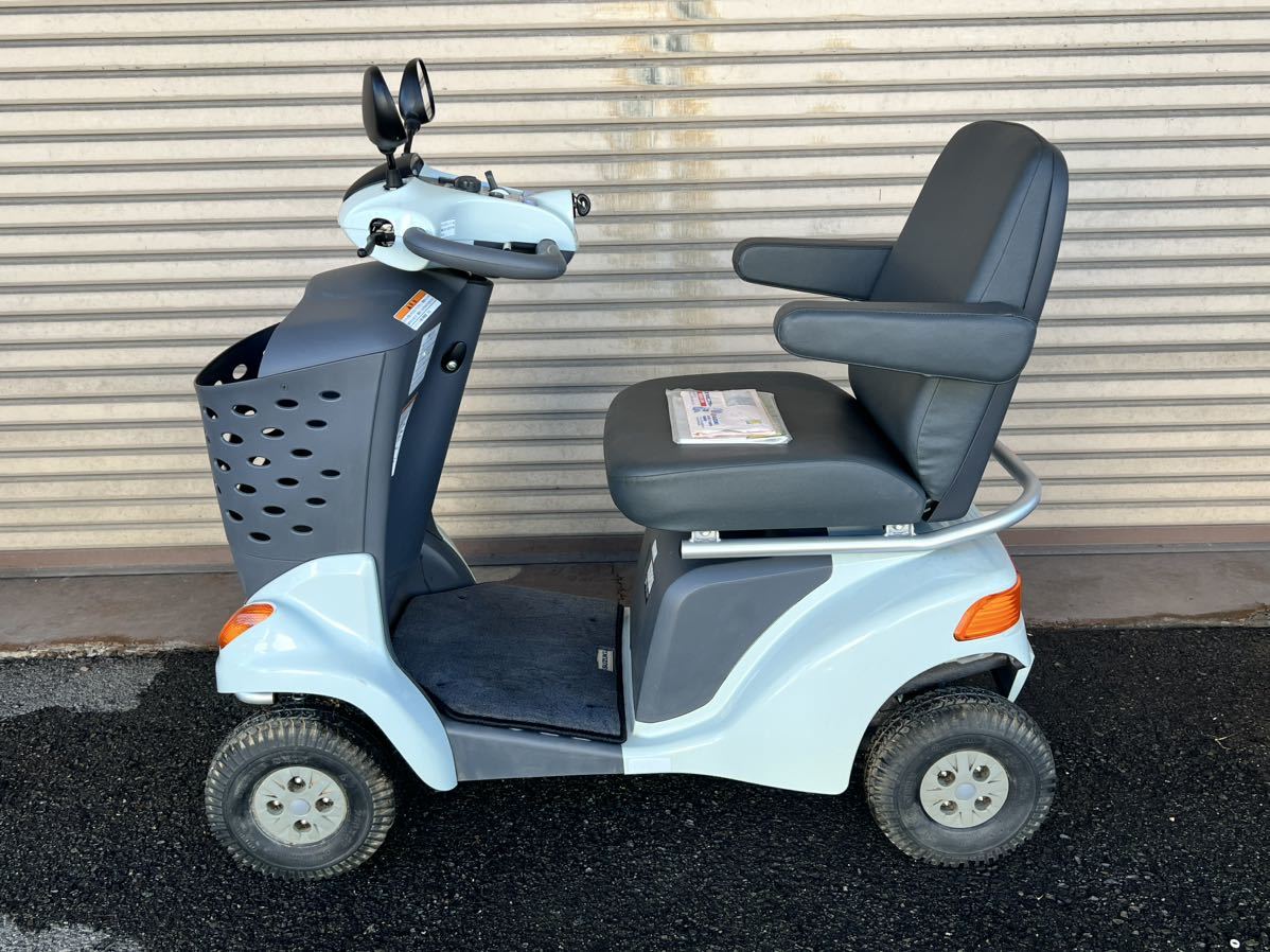 2019年製 スズキ SUZUKI 4輪 電動セニアカー 電動車椅子 ブルー 