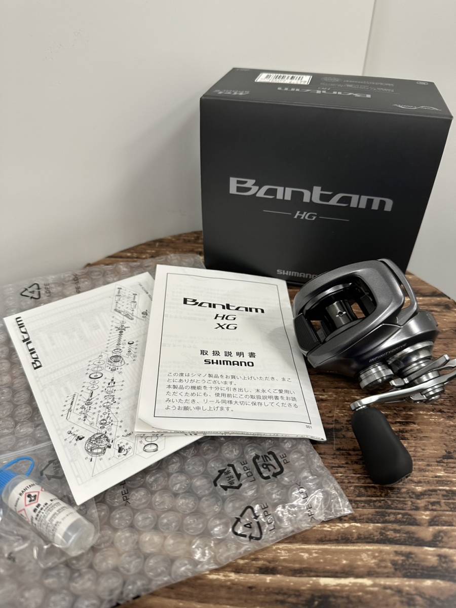 564□シマノ SHIMANO ベイト リール 22 バンタム HG RIGHT 右巻き 中古