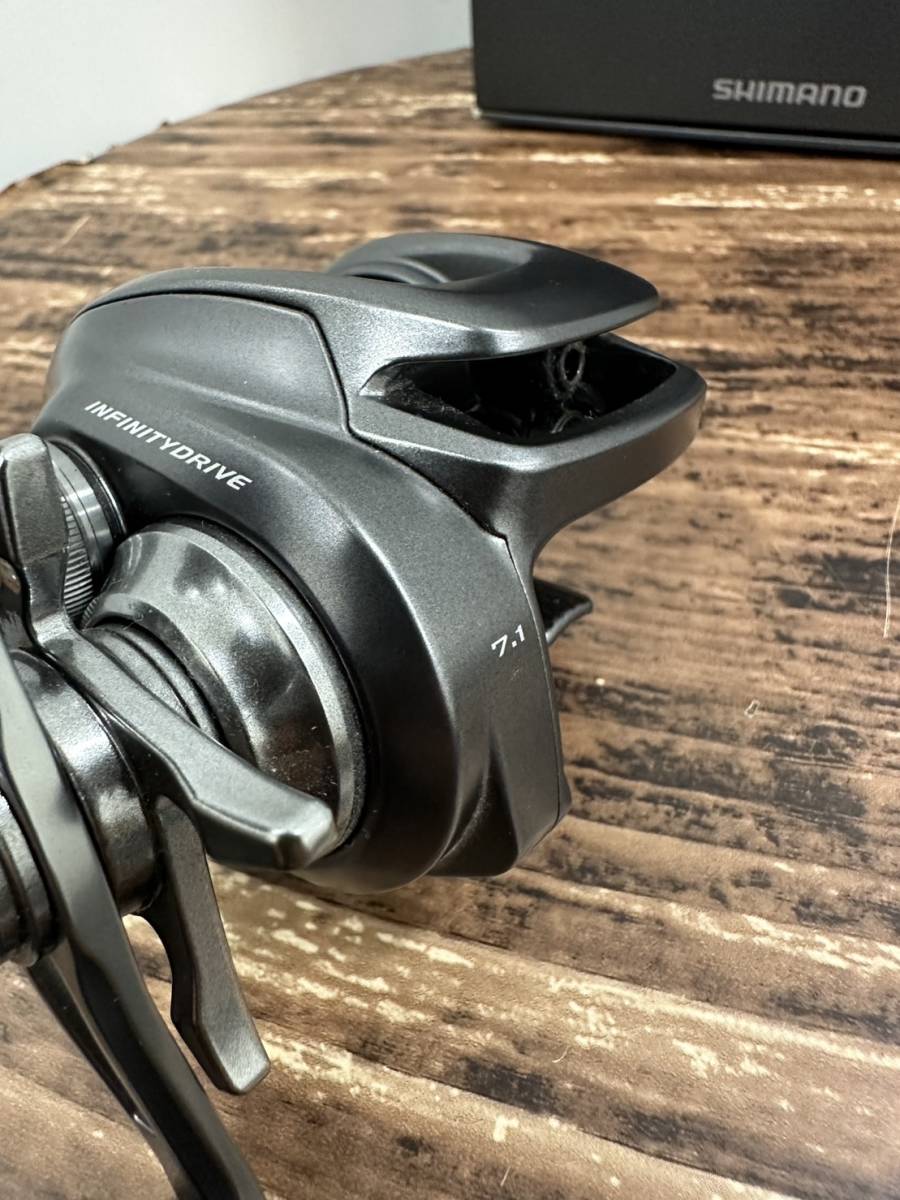 564□シマノ SHIMANO ベイト リール 22 バンタム HG RIGHT 右巻き 中古
