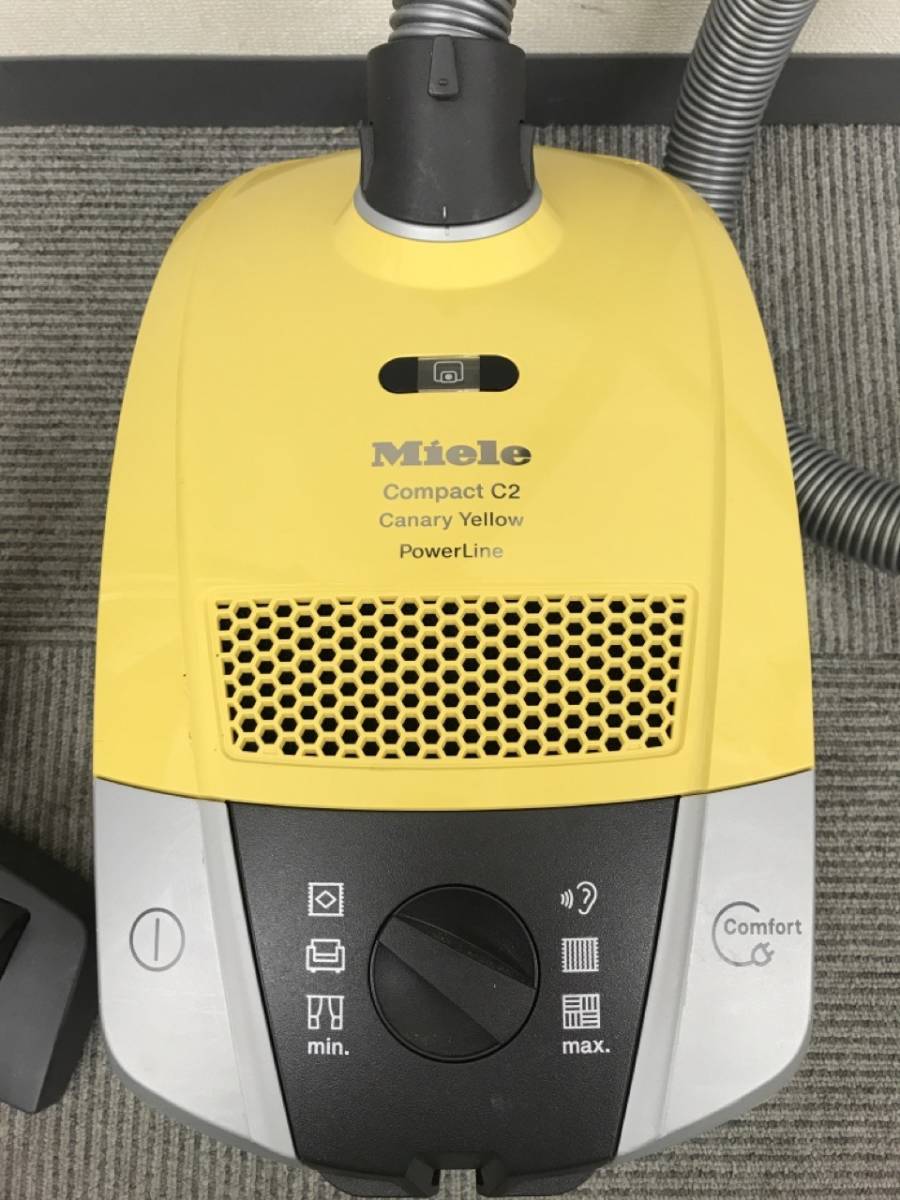 ミーレ Miele 掃除機 Compact C2 カナリーイエロー ミーレ Miele 掃除機 Compact C2 カナリーイエロー