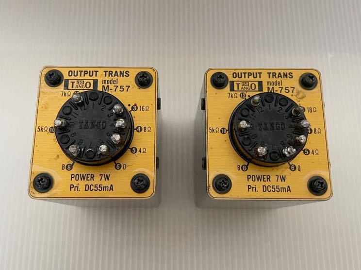 TANGO M-757 出力トランス 7W Yahoo!オークション 出力トランス新品！2