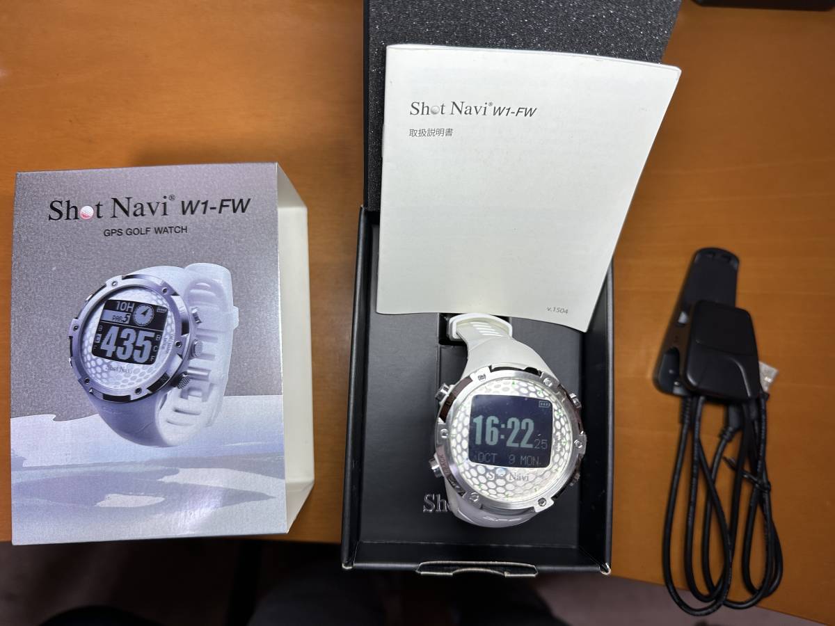 Shot Navi W1-FW ショットナビ ゴルフナビ Navi Shot W1-FW Watch