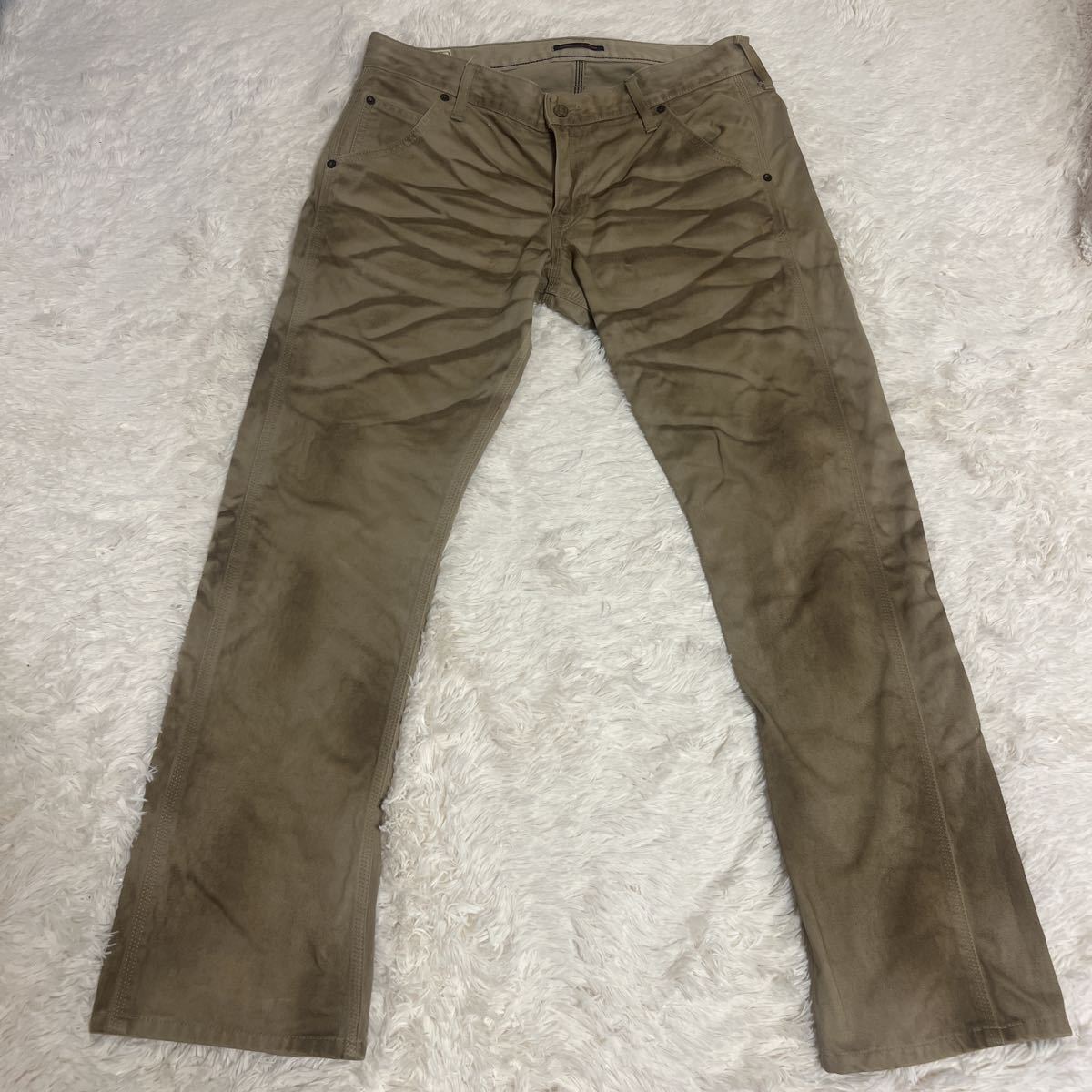 BLUEWAY(ブルーウェイ） ブーツカット パンツ (M1522）LL 34(XLサイズ 